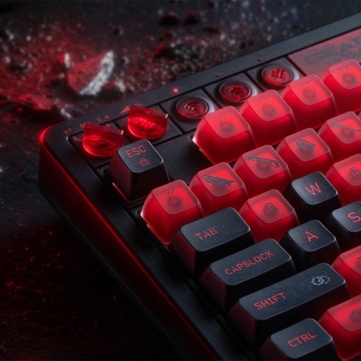 8BitDo Retro 87 – clavier mécanique, édition Gears of War: E-Day