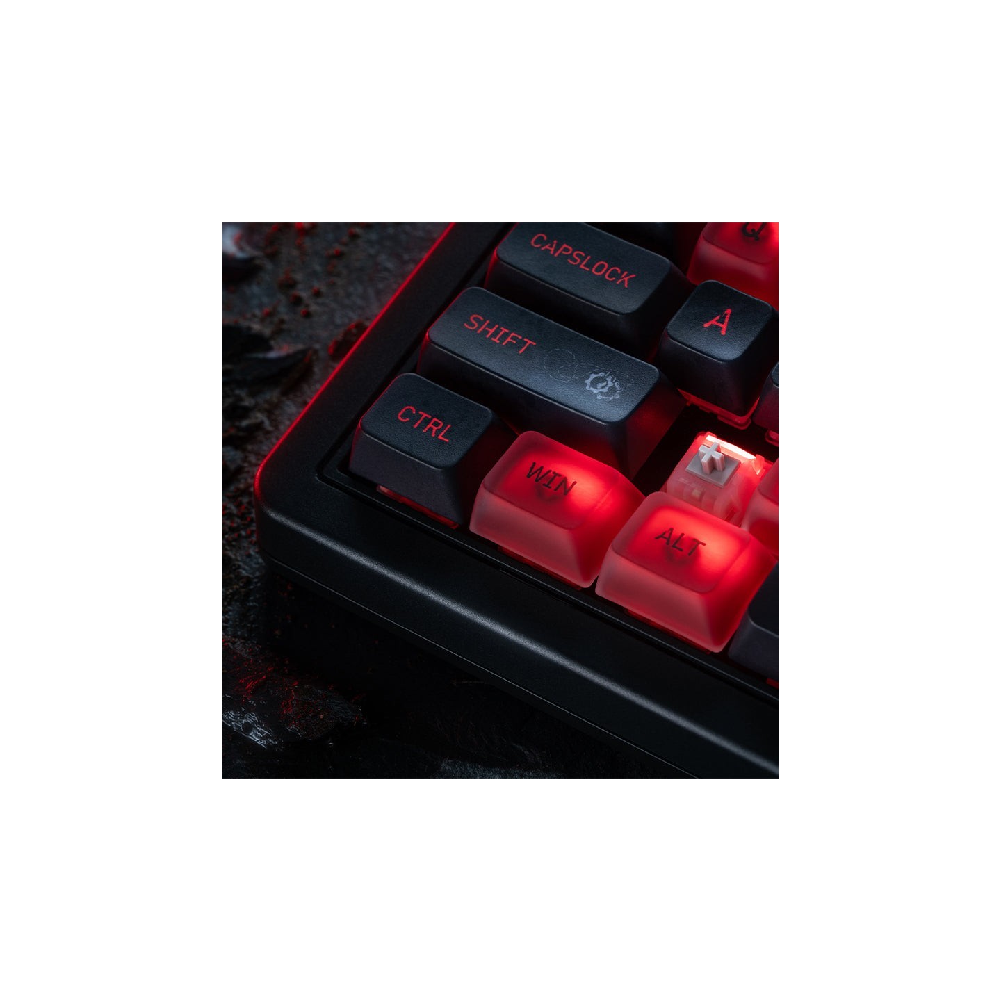 8BitDo Retro 87 – clavier mécanique, édition Gears of War: E-Day