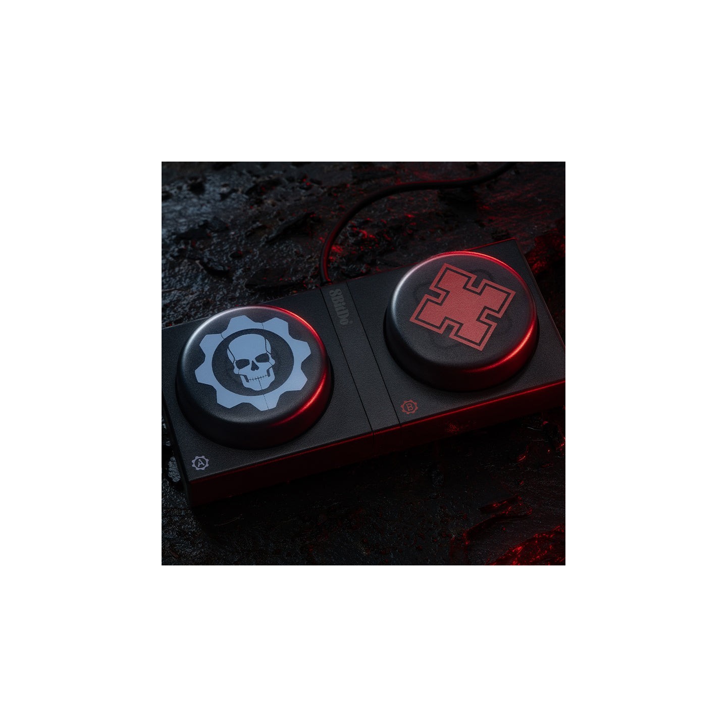8BitDo Retro 87 – clavier mécanique, édition Gears of War: E-Day