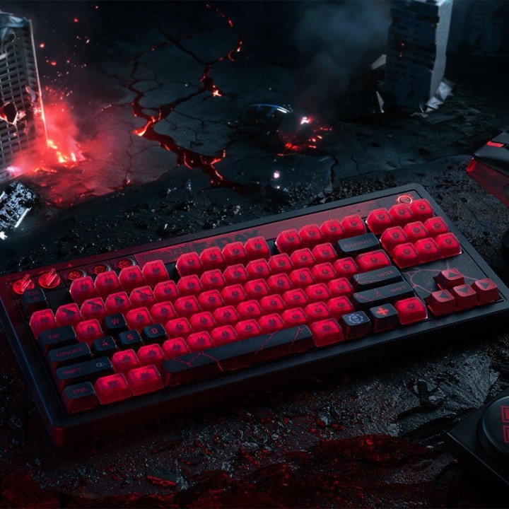 8BitDo Retro 87 – clavier mécanique, édition Gears of War: E-Day