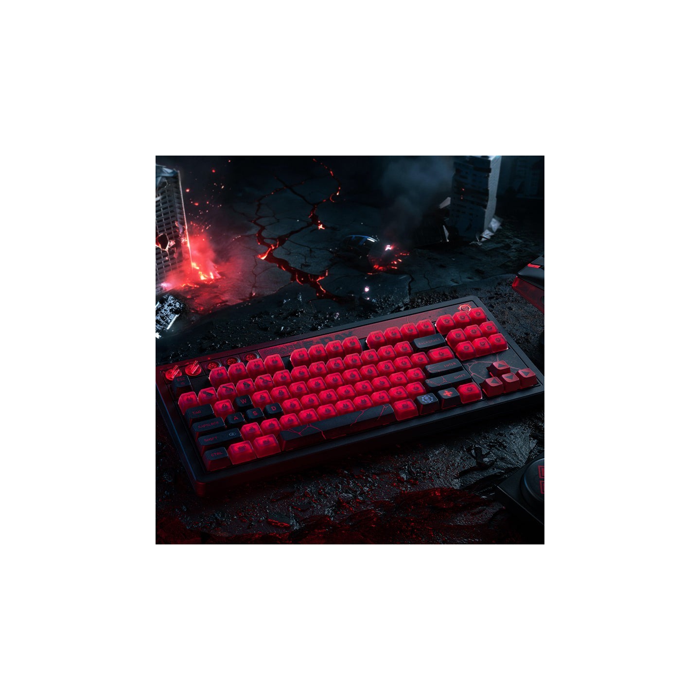 8BitDo Retro 87 – clavier mécanique, édition Gears of War: E-Day