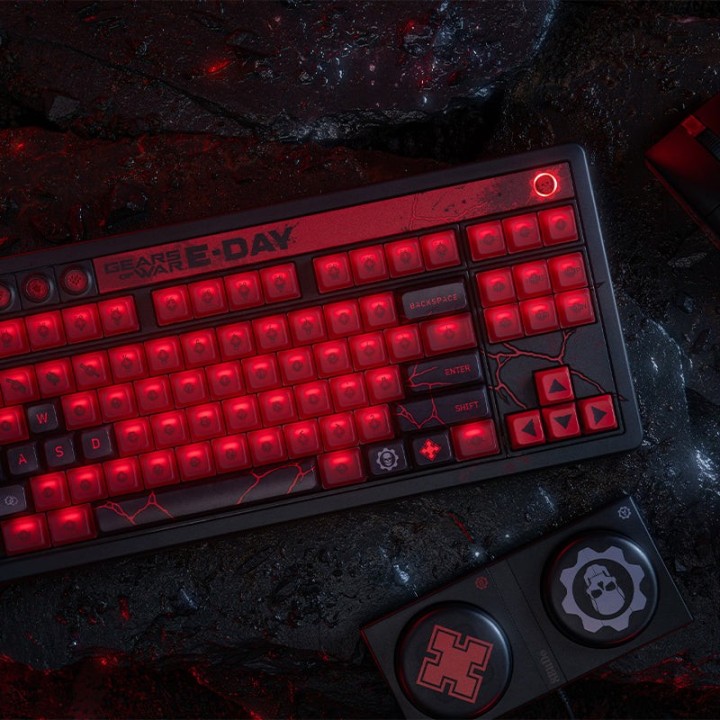 8BitDo Retro 87 – clavier mécanique, édition Gears of War: E-Day