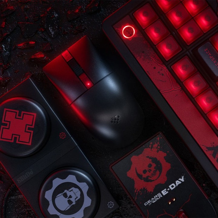 8BitDo Retro 87 – clavier mécanique, édition Gears of War: E-Day