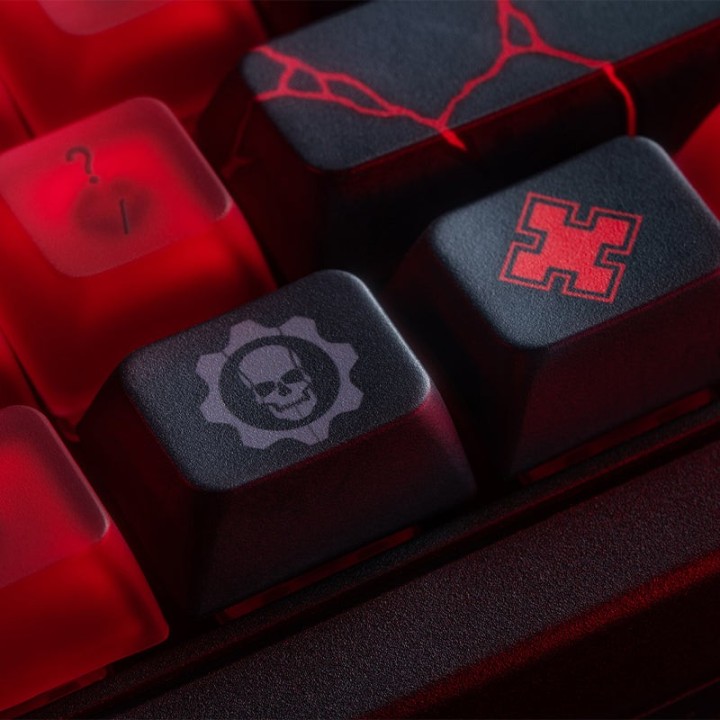 8BitDo Retro 87 – clavier mécanique, édition Gears of War: E-Day