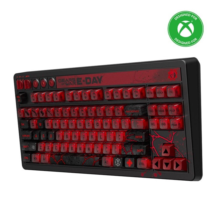 8BitDo Retro 87 – clavier mécanique, édition Gears of War: E-Day