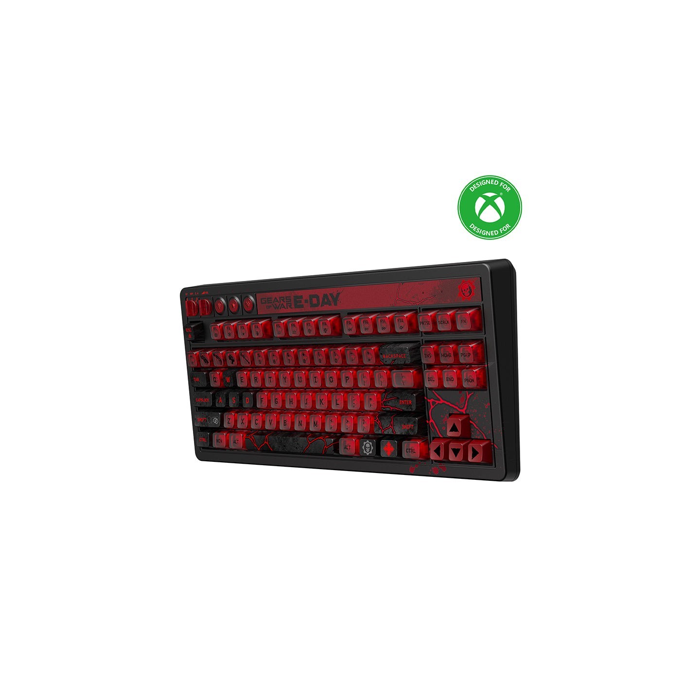 8BitDo Retro 87 – clavier mécanique, édition Gears of War: E-Day