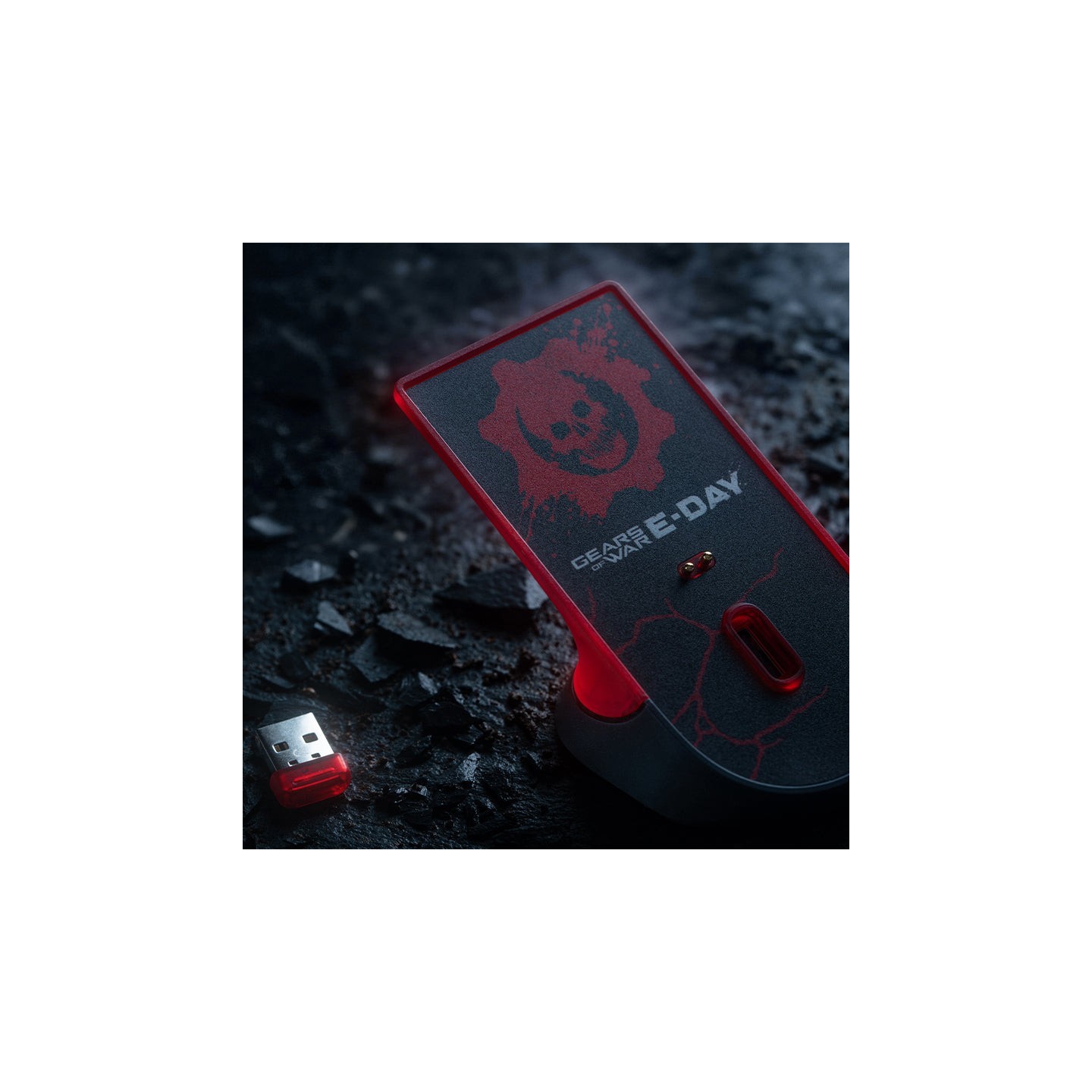8BitDo Retro R8 – souris sans fil, édition Gears of War: E-Day