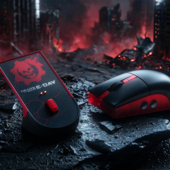 8BitDo Retro R8 – souris sans fil, édition Gears of War: E-Day