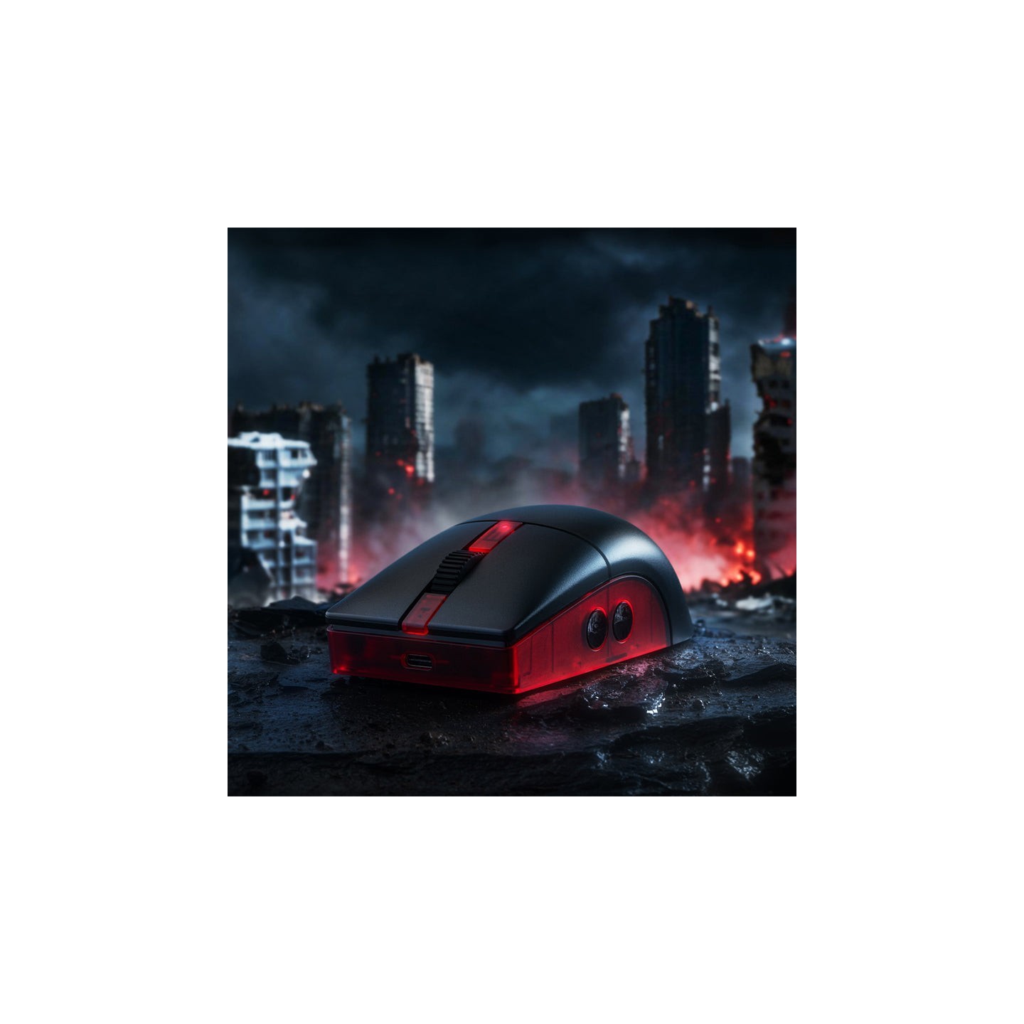 8BitDo Retro R8 – souris sans fil, édition Gears of War: E-Day