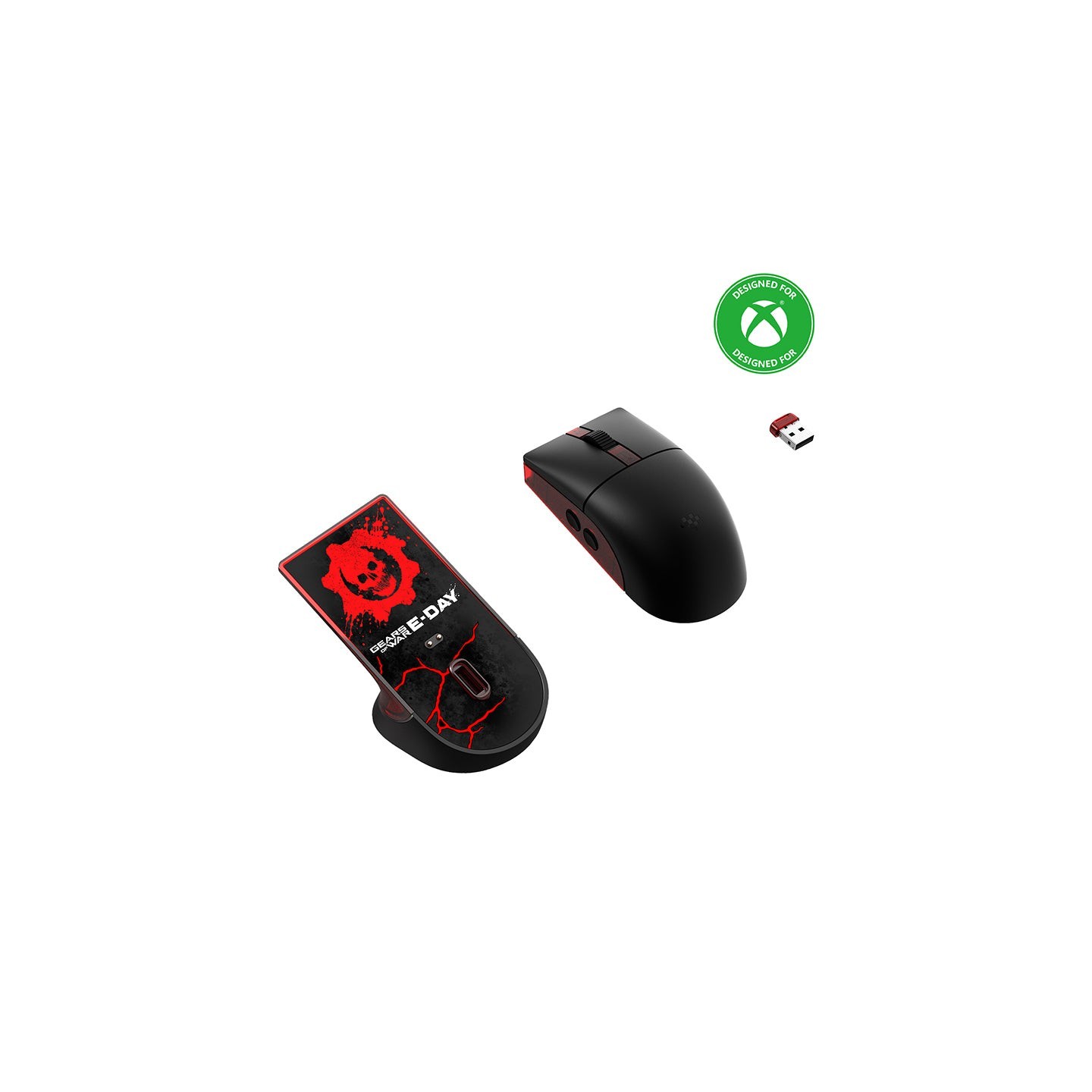 8BitDo Retro R8 – souris sans fil, édition Gears of War: E-Day