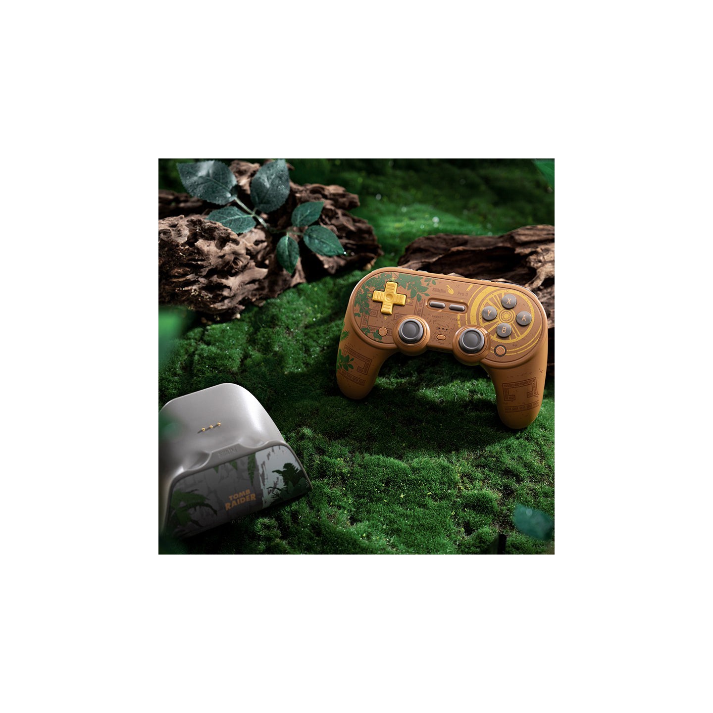 8BitDo Pro 3 – manette Bluetooth, édition Tomb Raider 30th Anniversary