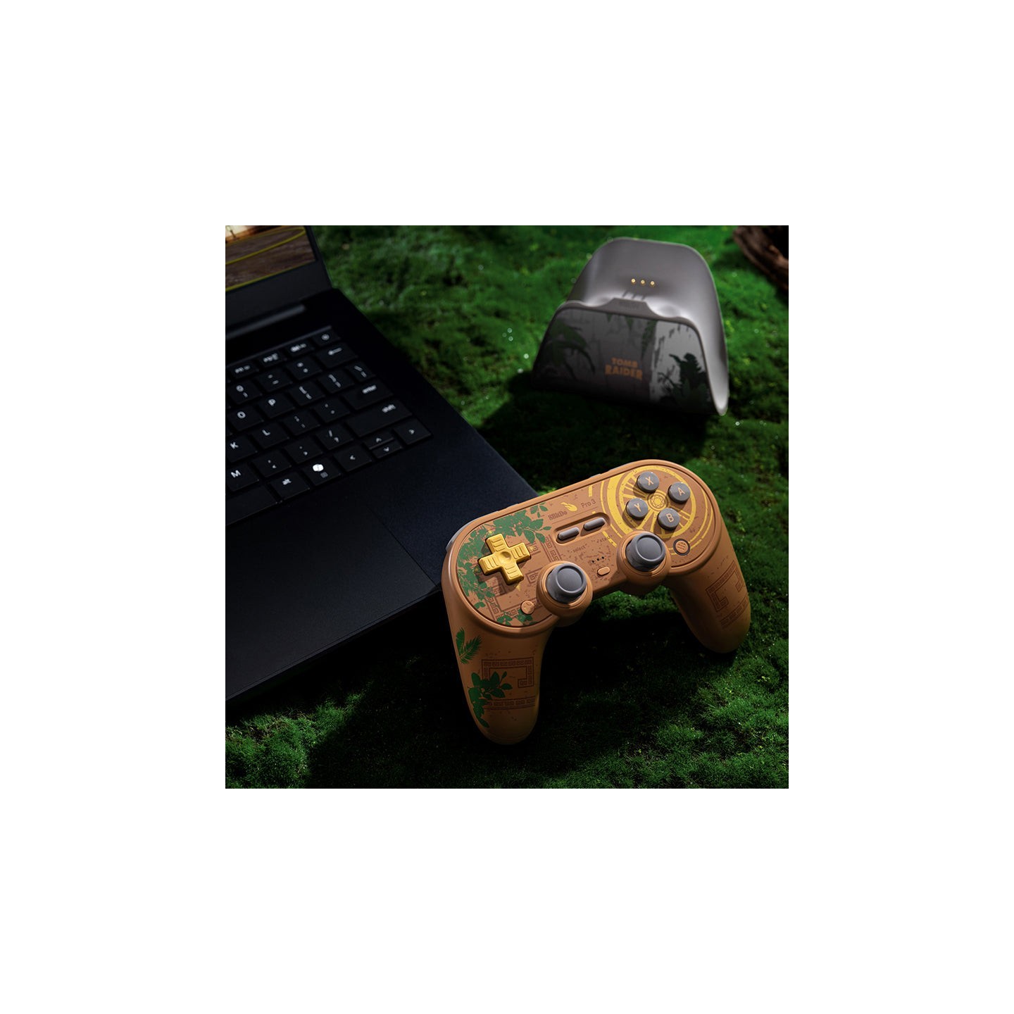 8BitDo Pro 3 – manette Bluetooth, édition Tomb Raider 30th Anniversary