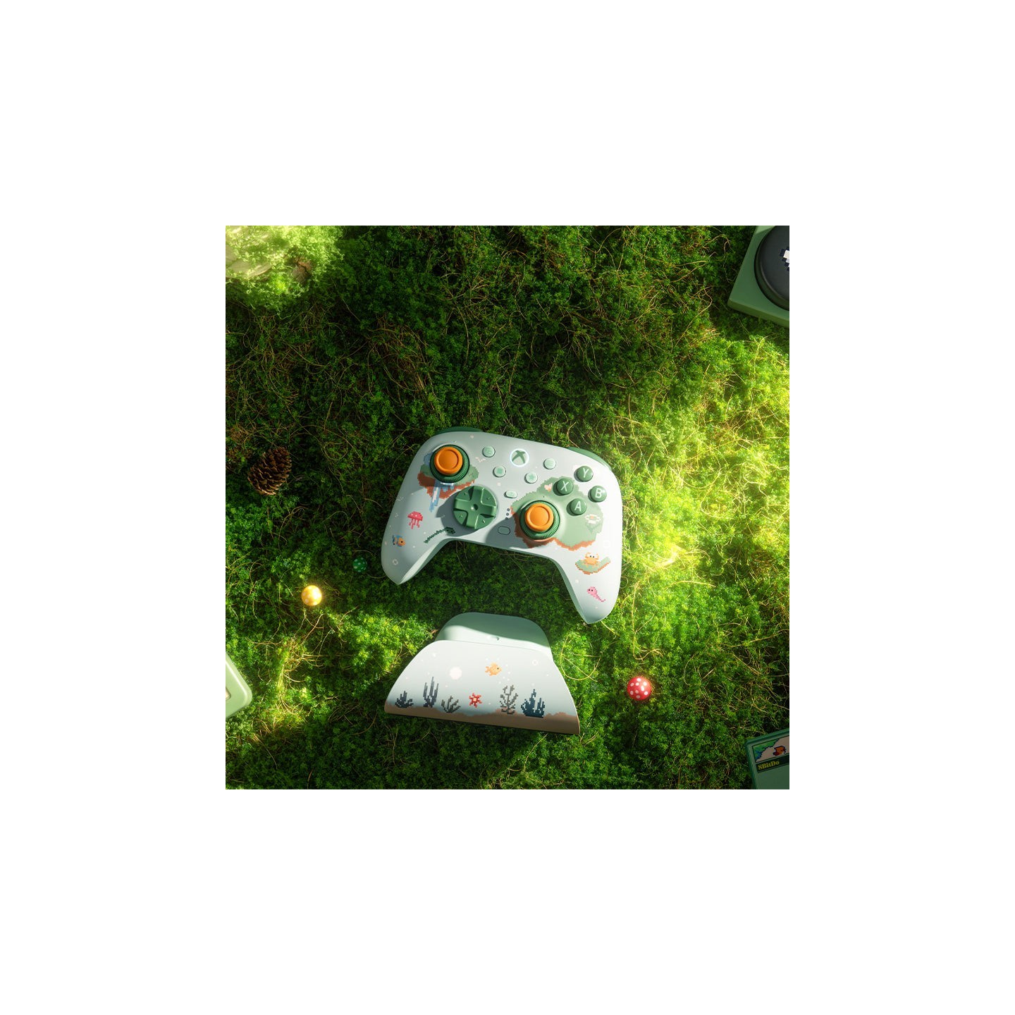 8BitDo Ultimate 3 pour Xbox – manette sans fil, édition Mossy Lagoon
