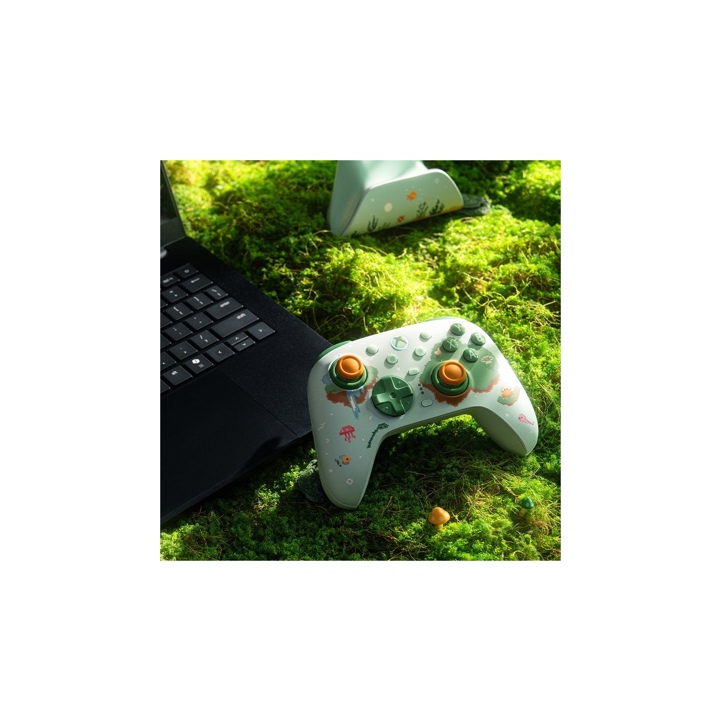 8BitDo Ultimate 3 pour Xbox – manette sans fil, édition Mossy Lagoon