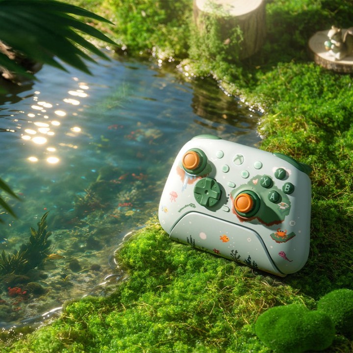 8BitDo Ultimate 3 pour Xbox – manette sans fil, édition Mossy Lagoon