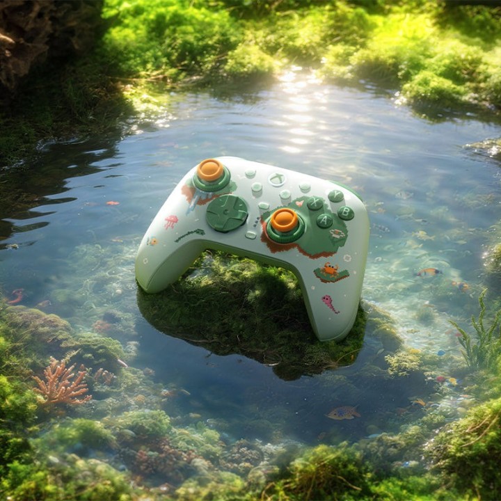 8BitDo Ultimate 3 pour Xbox – manette sans fil, édition Mossy Lagoon