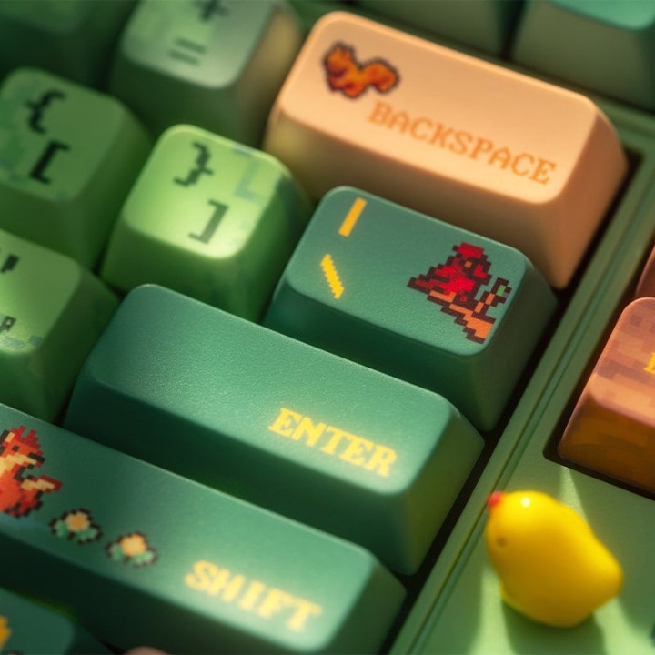 8BitDo Retro 87 / Retro R8 – clavier ou souris, édition Forest Wonder