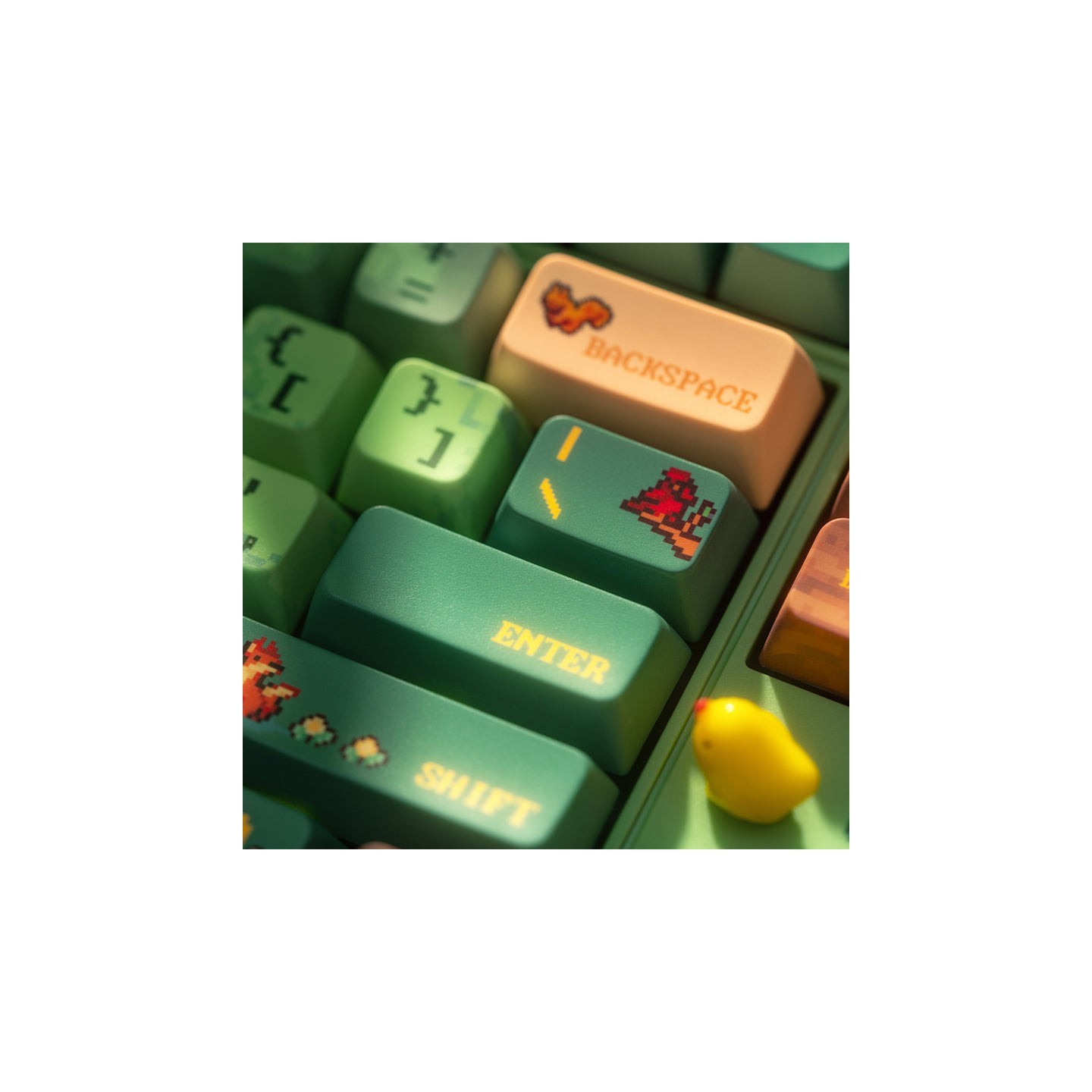 8BitDo Retro 87 / Retro R8 – clavier ou souris, édition Forest Wonder