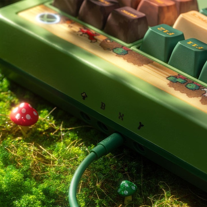 8BitDo Retro 87 / Retro R8 – clavier ou souris, édition Forest Wonder