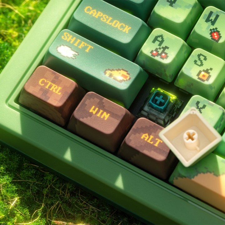 8BitDo Retro 87 / Retro R8 – clavier ou souris, édition Forest Wonder