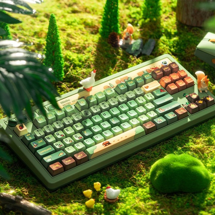 8BitDo Retro 87 / Retro R8 – clavier ou souris, édition Forest Wonder