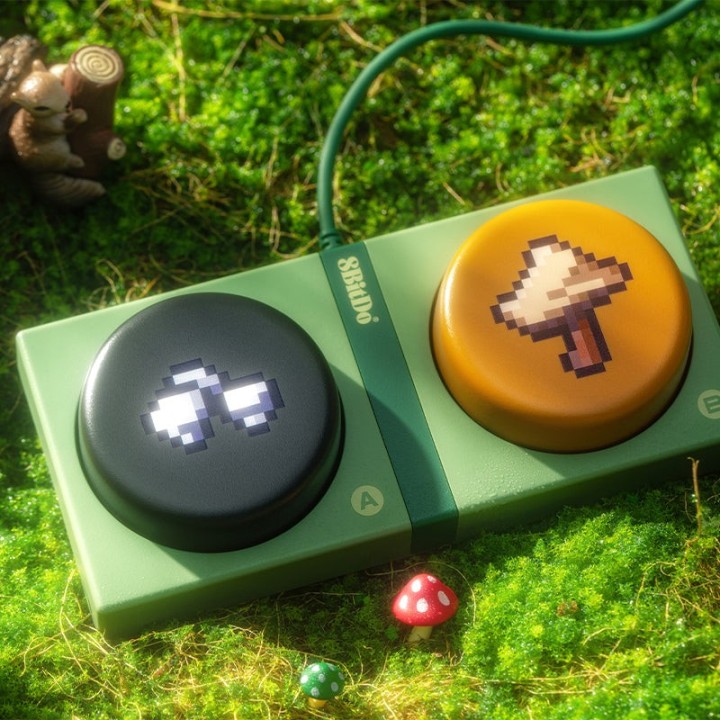 8BitDo Retro 87 / Retro R8 – clavier ou souris, édition Forest Wonder