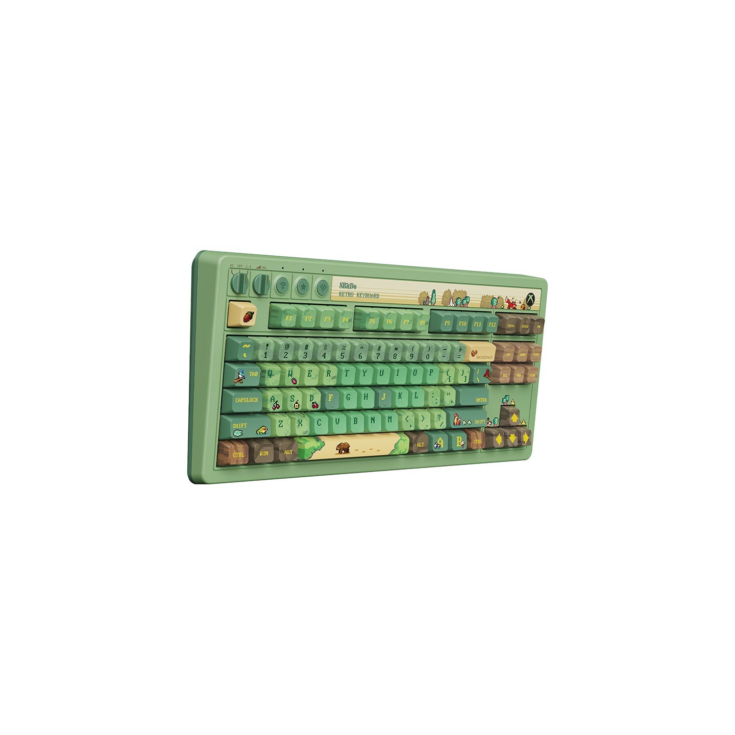 8BitDo Retro 87 / Retro R8 – clavier ou souris, édition Forest Wonder
