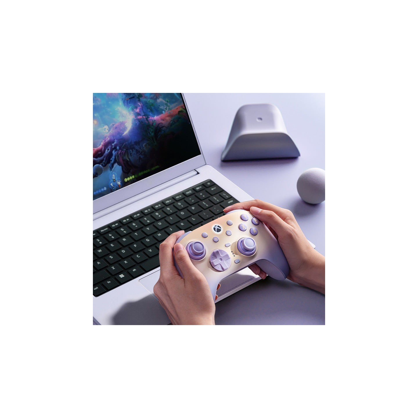 8BitDo Ultimate 3 pour Xbox – manette sans fil, édition Lavender Dusk