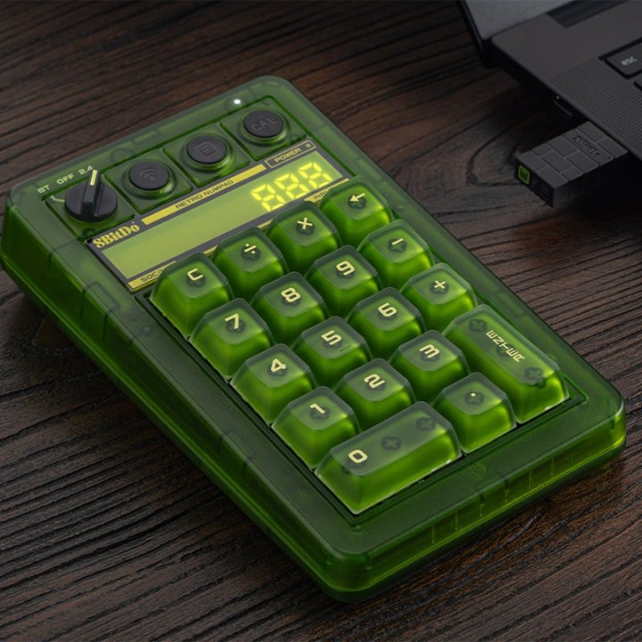 8BitDo Retro 18 – pavé numérique mécanique et calculatrice, édition Xbox