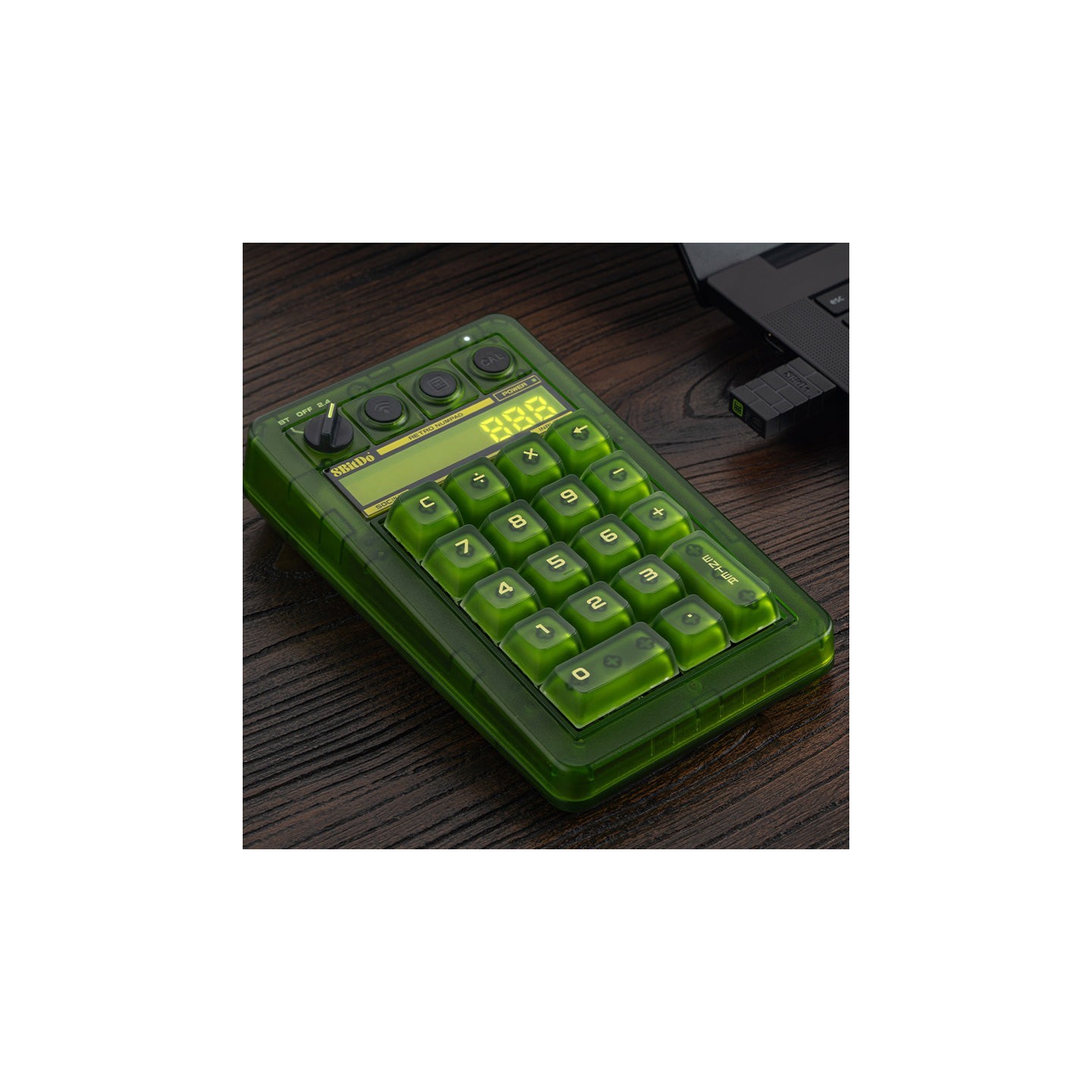 8BitDo Retro 18 – pavé numérique mécanique et calculatrice, édition Xbox