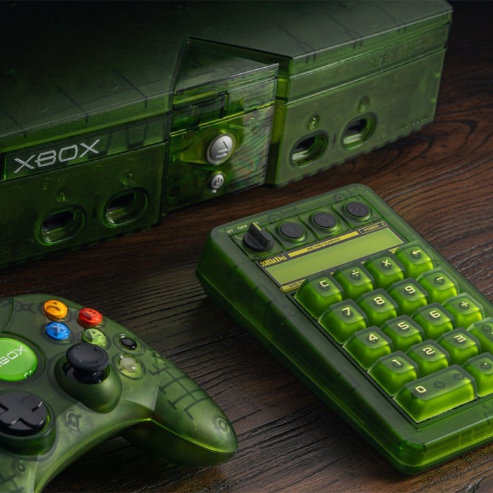 8BitDo Retro 18 – pavé numérique mécanique et calculatrice, édition Xbox