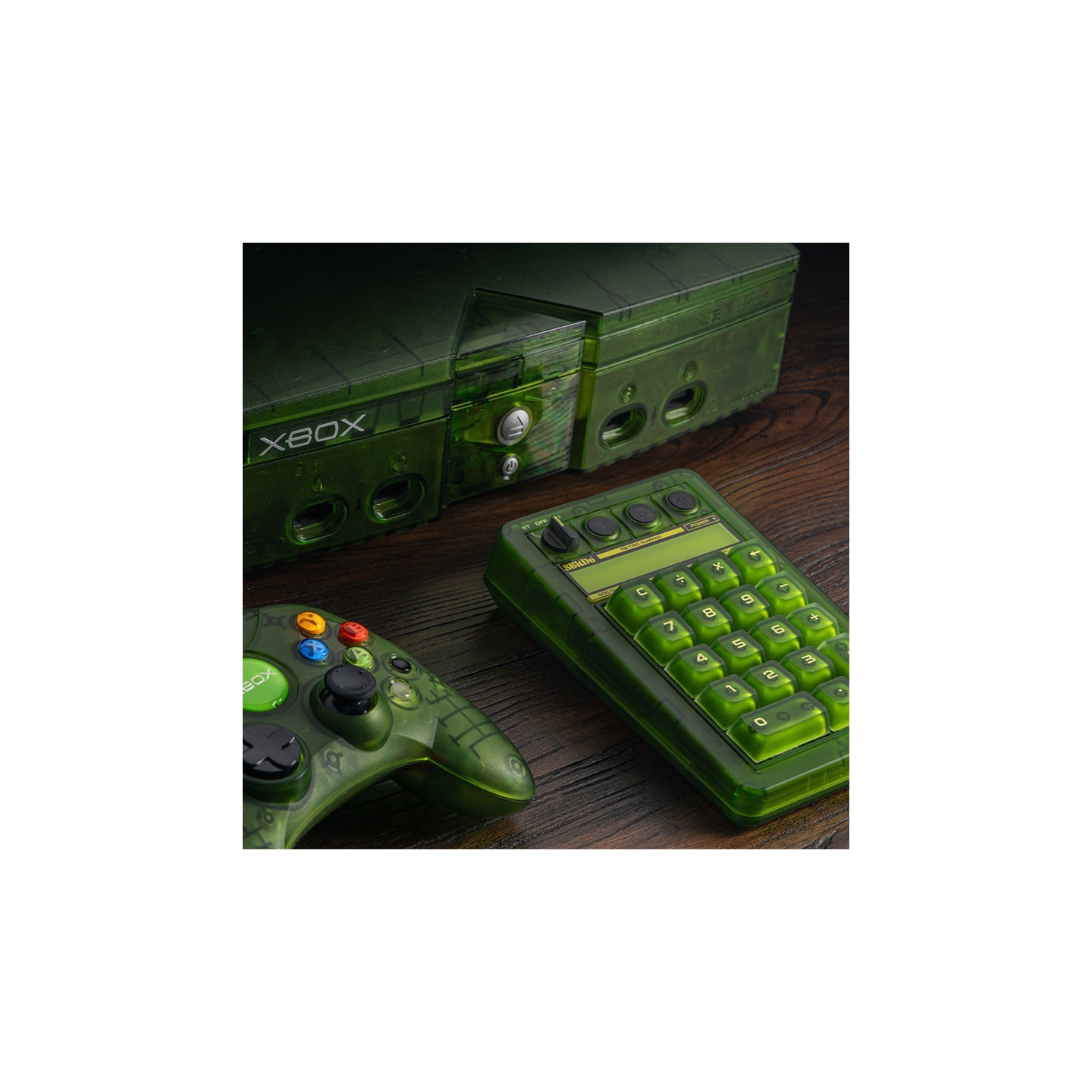 8BitDo Retro 18 – pavé numérique mécanique et calculatrice, édition Xbox