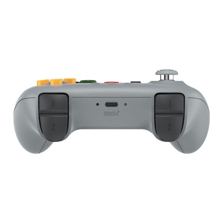 8BitDo 64 – manette sans fil 2,4 GHz pour console N64, Gris Classic