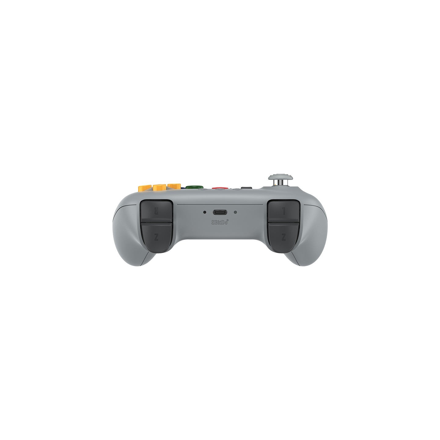 8BitDo 64 – manette sans fil 2,4 GHz pour console N64, Gris Classic