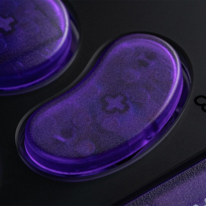 8BitDo Arcade Controller – contrôleur d'arcade, édition Signature Transparent Purple