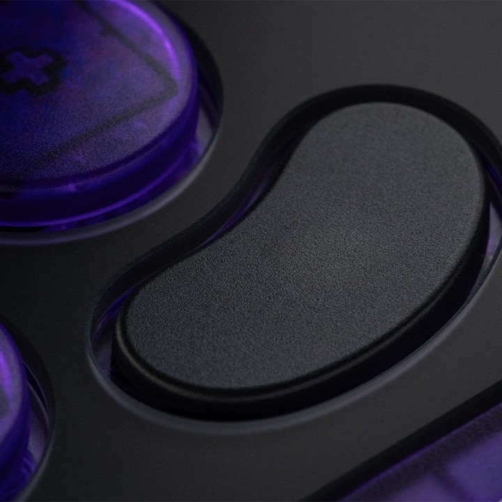 8BitDo Arcade Controller – contrôleur d'arcade, édition Signature Transparent Purple