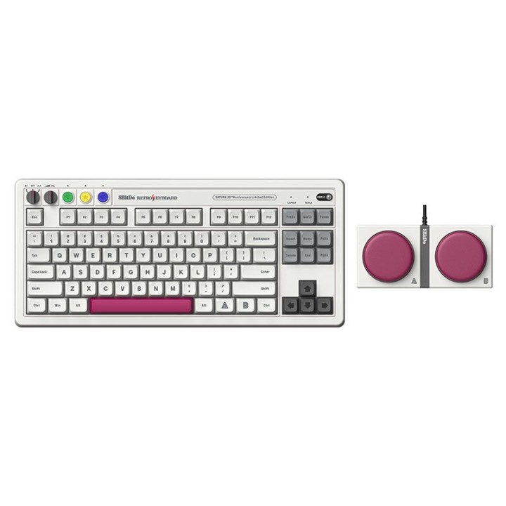 8BitDo Retro Mechanical Keyboard – édition Saturn 30th Anniversary (S Edition)