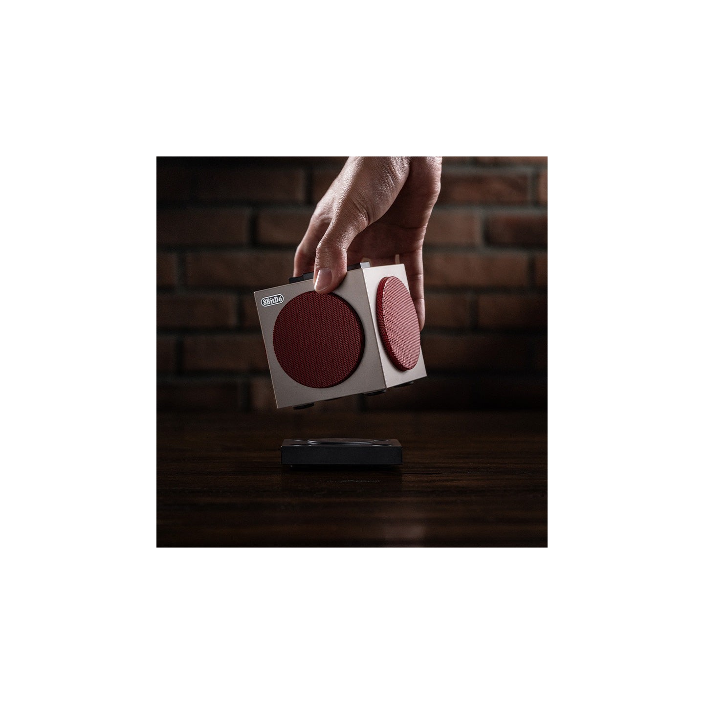 8BitDo Retro Cube 2 – enceinte Bluetooth stéréo inspirée de la NES, Édition N