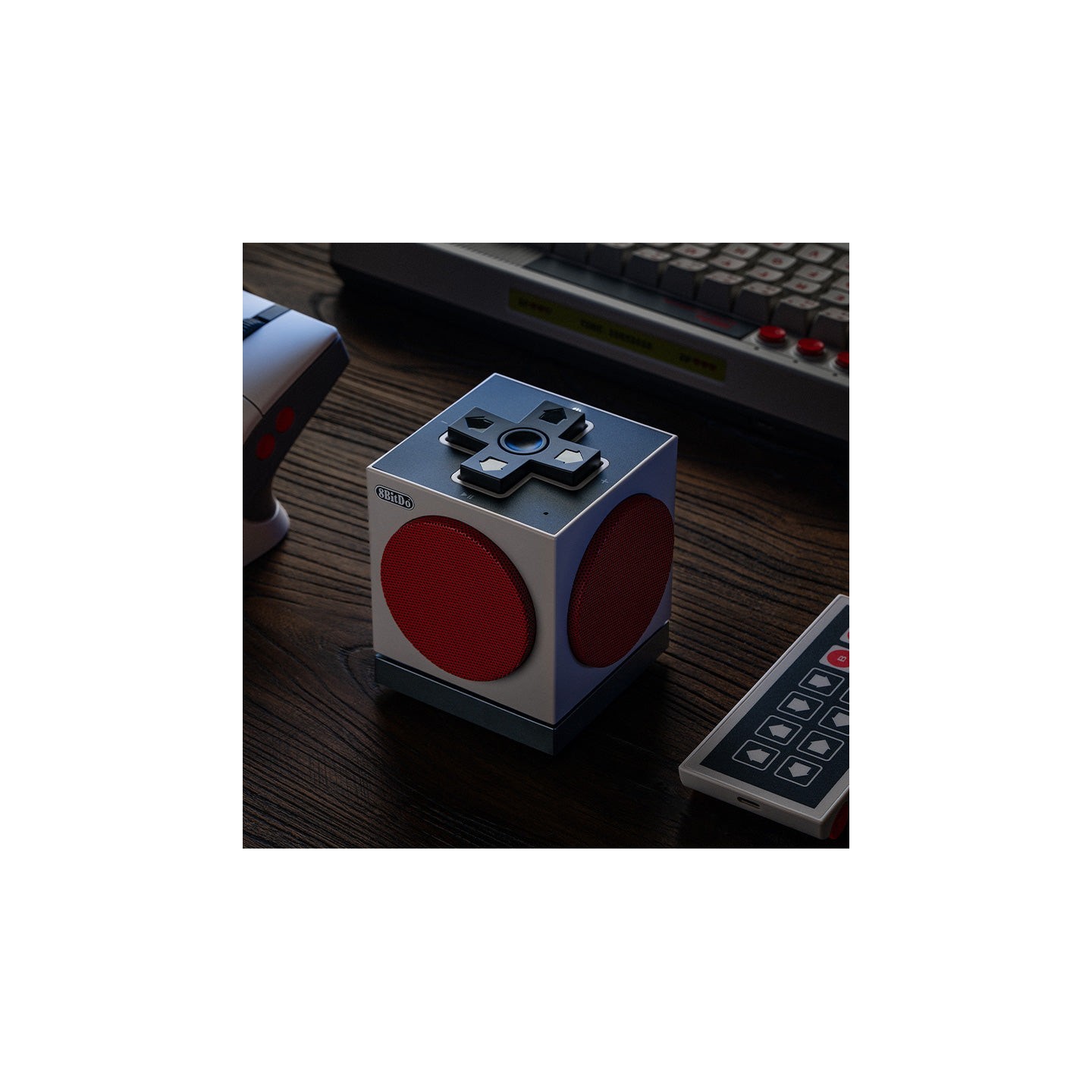 8BitDo Retro Cube 2 – enceinte Bluetooth stéréo inspirée de la NES, Édition N