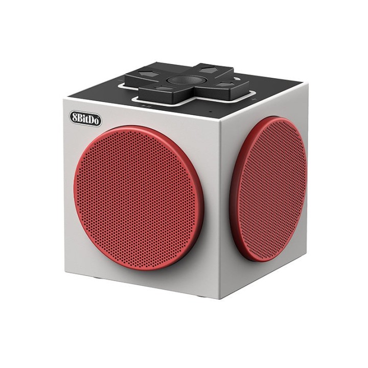 8BitDo Retro Cube 2 – enceinte Bluetooth stéréo inspirée de la NES, Édition N