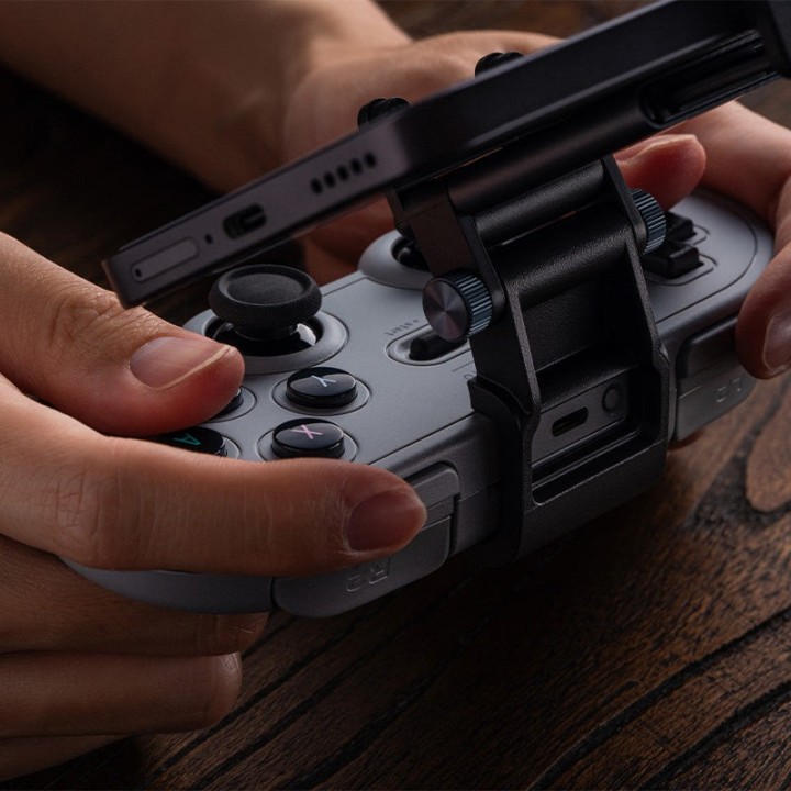 8BitDo Mobile Clip – support smartphone pour manette SN30 Pro