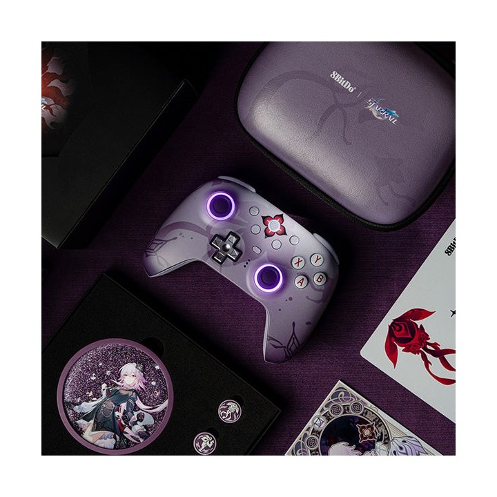 8BitDo Ultimate 2 – manette sans fil, édition Honkai: Star Rail – Evernight