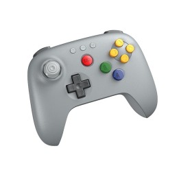 8BitDo 64 – manette Bluetooth inspirée de la N64 pour Analogue 3D, Switch et PC