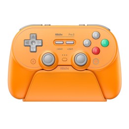 8BitDo Pro 3 – manette Bluetooth rétro avec sticks TMR et dock de charge