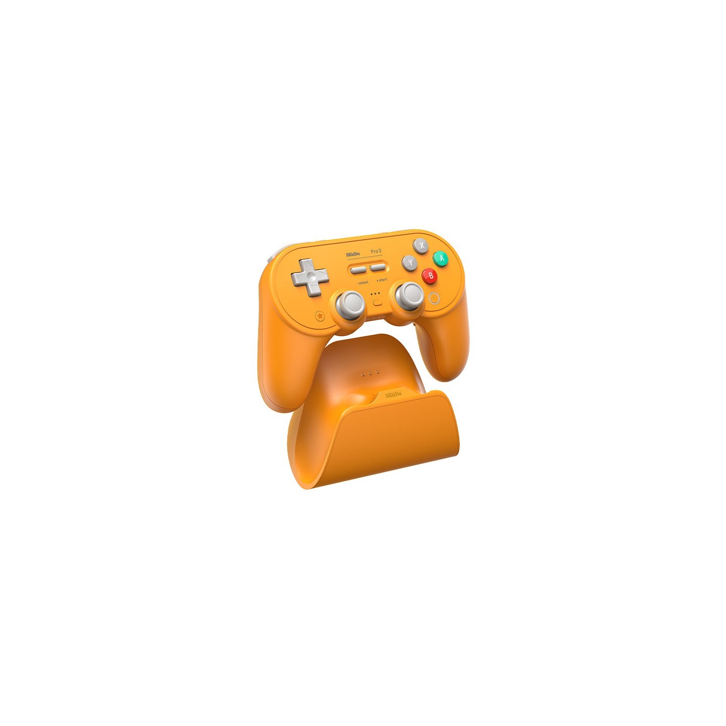 8BitDo Pro 3 – manette Bluetooth rétro avec sticks TMR et dock de charge