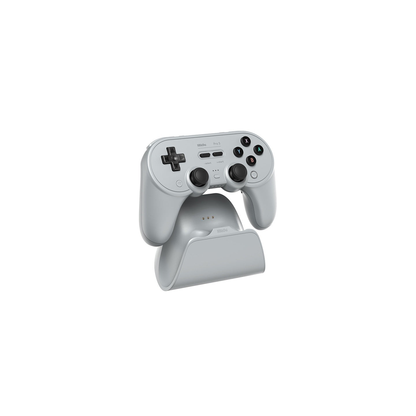 8BitDo Pro 3 – manette Bluetooth rétro avec sticks TMR et dock de charge