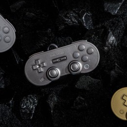 8BitDo SN30 Pro – manette filaire tout métal, édition limitée Space Gray