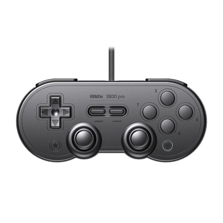8BitDo SN30 Pro – manette filaire tout métal, édition limitée Space Gray