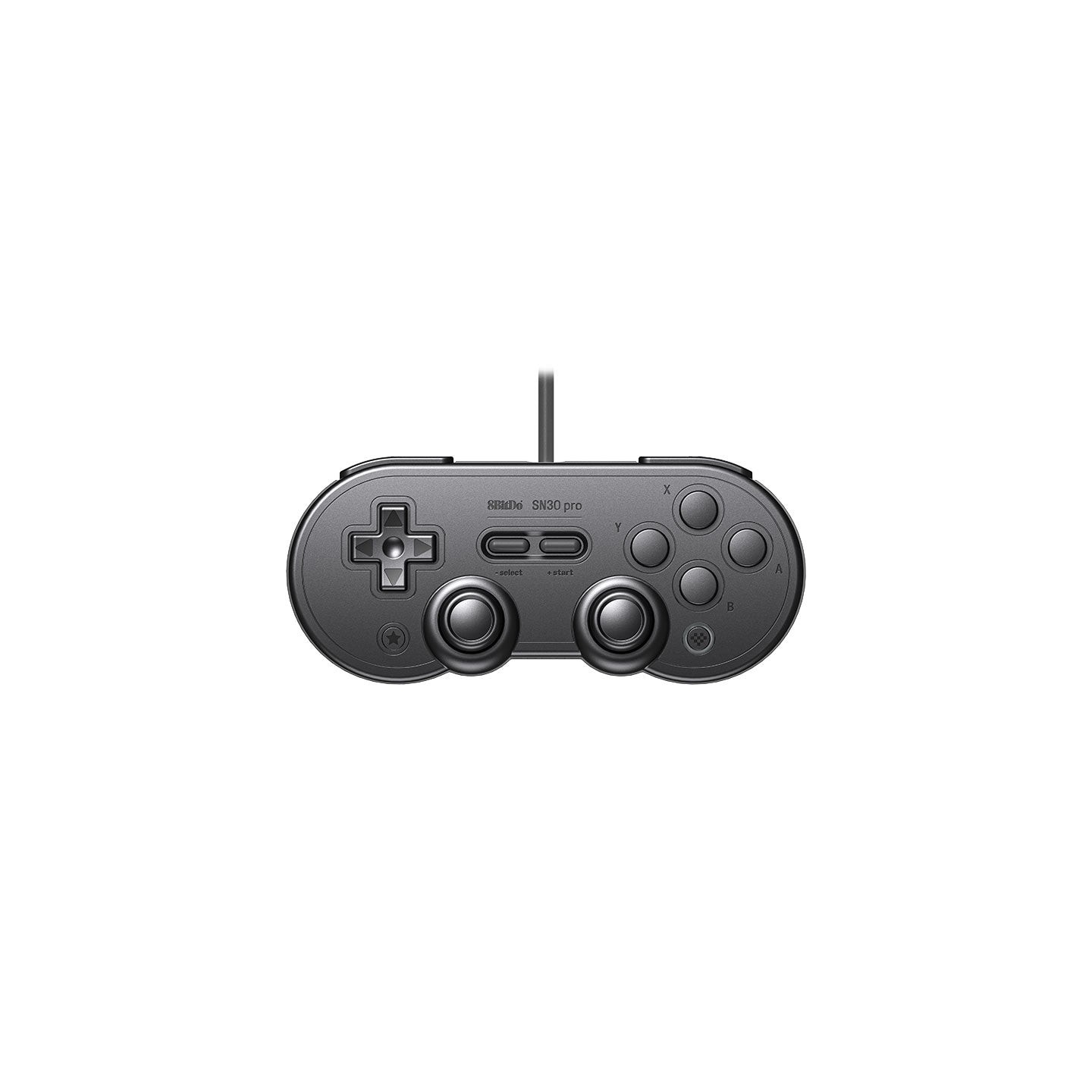 8BitDo SN30 Pro – manette filaire tout métal, édition limitée Space Gray
