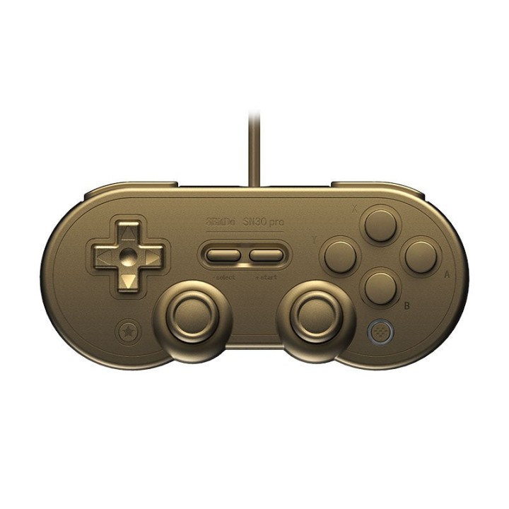 8BitDo SN30 Pro – manette filaire tout métal, édition limitée Space Gray